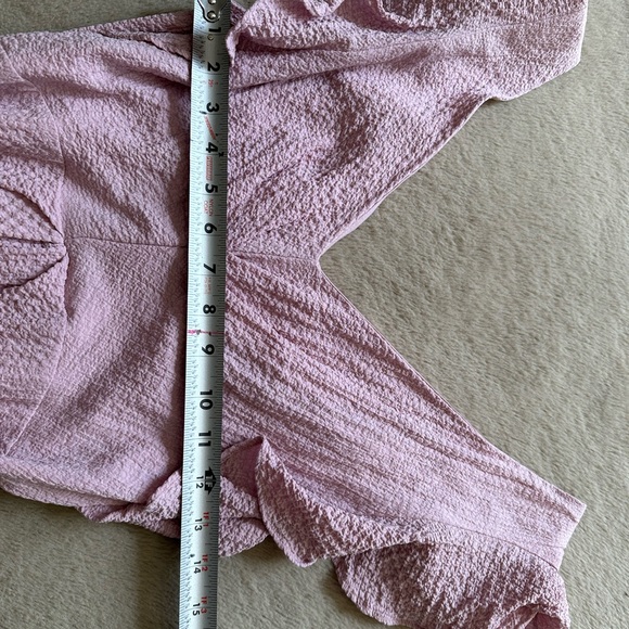 Astr Pink Ruffle Midi Dress - Picture 6 of 8